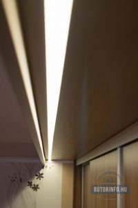 Gardróbszekrény világítás LED